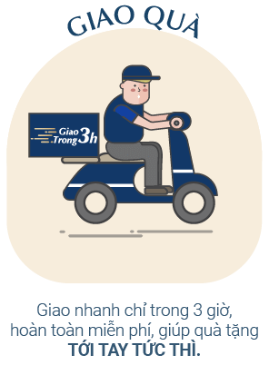 GIAO QUÀ - Giao nhanh chỉ trong 3 giờ, hoàn toàn miễn phí, giúp quà tặng tới tay tức thì