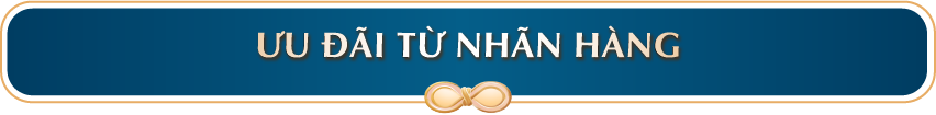 ƯU ĐÃI TỪ NHÃN HÀNG