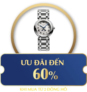 Ưu đãi 60% khi mua từ 2 đồng hồ