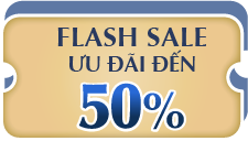 FLASH SALE ƯU ĐÃI ĐẾN 50%