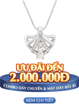 Ưu đãi đến 2.000.000đ Combo Dây chuyền & Mặt dây bất kỳ