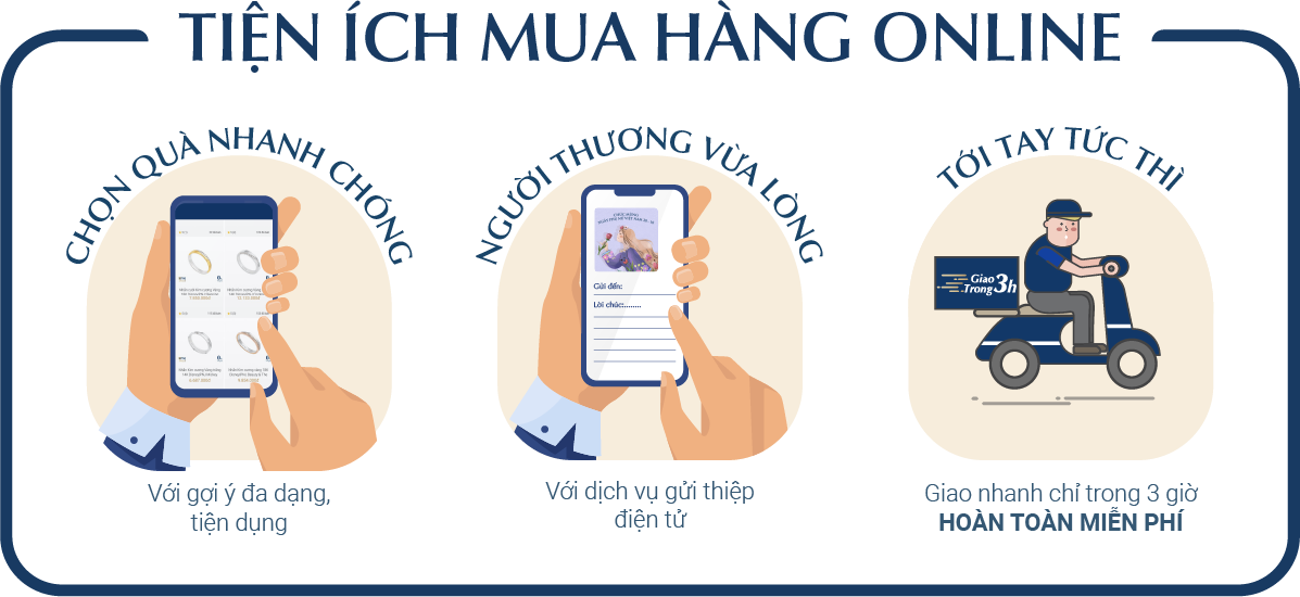 TIỆN ÍCH MUA HÀNG ONLINE