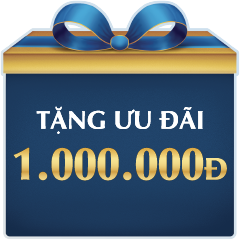TẶNG ƯU ĐÃI 1.000.000Đ