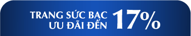 TRANG SỨC BẠC ƯU ĐÃI ĐẾN 17%