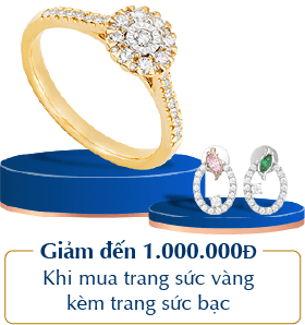 Giảm đến 1tr khi mua TS vàng kèm TS Bạc