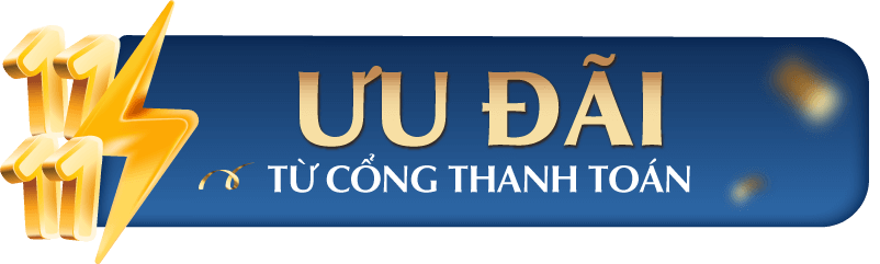 ƯU ĐÃI TỪ CỔNG THANH TOÁN