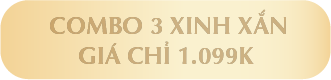 COMBO 3 XINH XẮN - GIÁ CHỈ 1.099K
