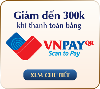VNPAY GIẢM ĐẾN 300K KHI THANH TOÁN BẰNG VNPAY-QR