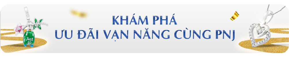 KHÁM PHÁ ĐẠI TIỆC ƯU ĐÃI CÙNG PNJ
