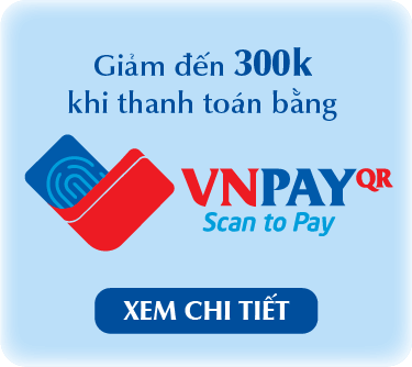 VNPAY GIẢM ĐẾN 300K KHI THANH TOÁN BẰNG VNPAY-QR