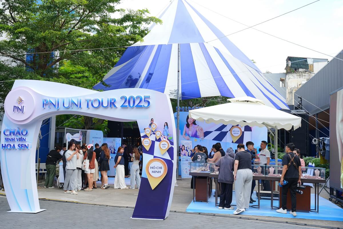 PNJ UNI TOUR 2025 – NHẬP HỘI TỎA SÁNG CÙNG PNJ