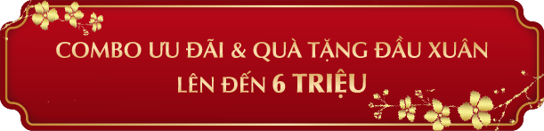 COMBO ƯU ĐÃI & QUÀ TẶNG ĐẦU XUÂN LÊN ĐẾN 6 TRIỆU