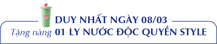 ĐẶC QUYỀN ƯU ĐÃI VIP (Áp dụng các ngày 01, 07, 08/03/2026)