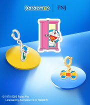 Charm Doraemon|PNJ – Bảo Bối May Mắn Bên Bé Mỗi Ngày