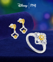 Ghi dấu ấn riêng trong ngày cưới cùng trang sức Kim Cương Màu Disney | PNJ