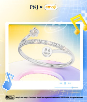 BST PNJ X Emoji™: Đồng Hành Cùng Bạn Ghi Dấu Ấn Riêng Trên Mọi Điểm Đến
