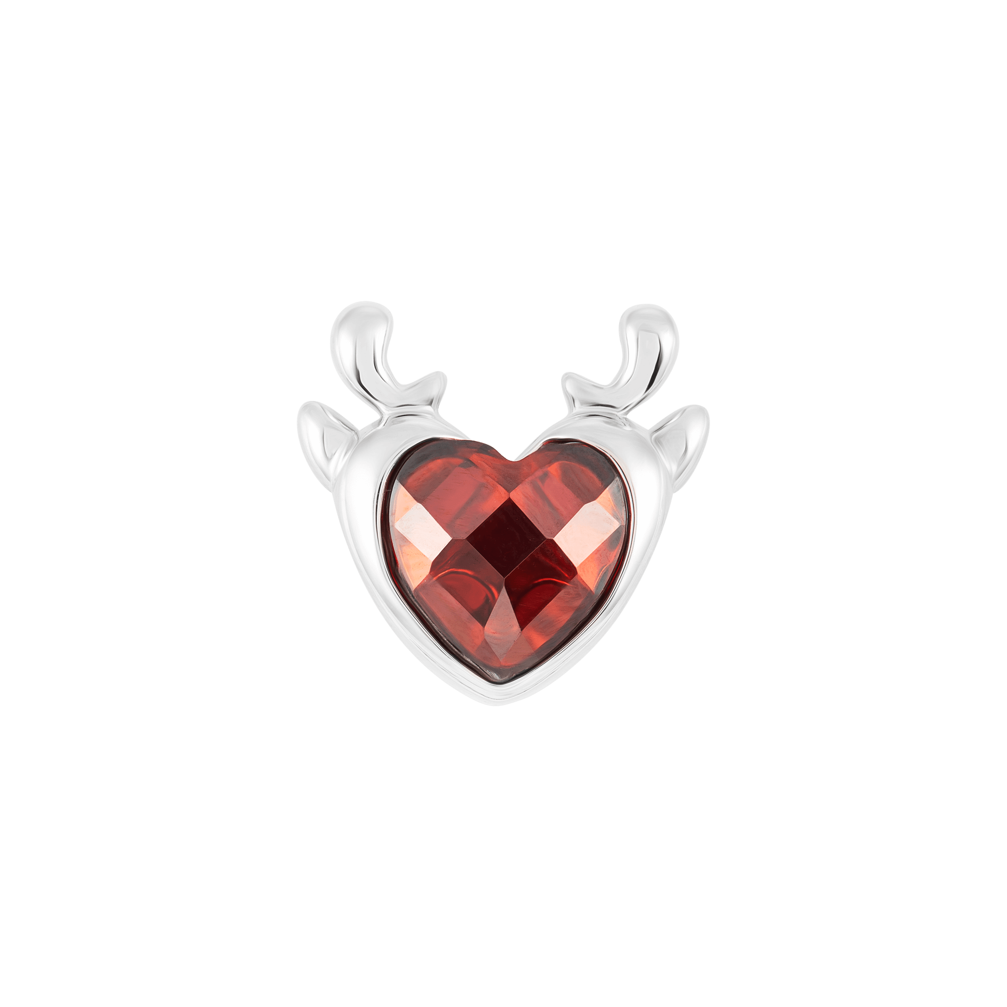 H t charm diy nh pnjsilver h nh tr i tim xm00w060013
