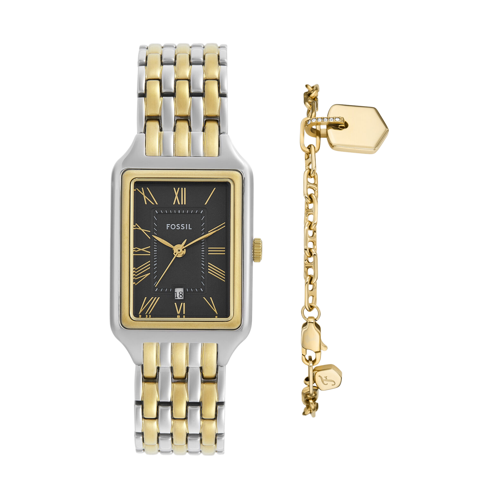 sp wffoqf00s23.0506 dong ho fossil raquel nu es5376set day kim loai 23 mm 1