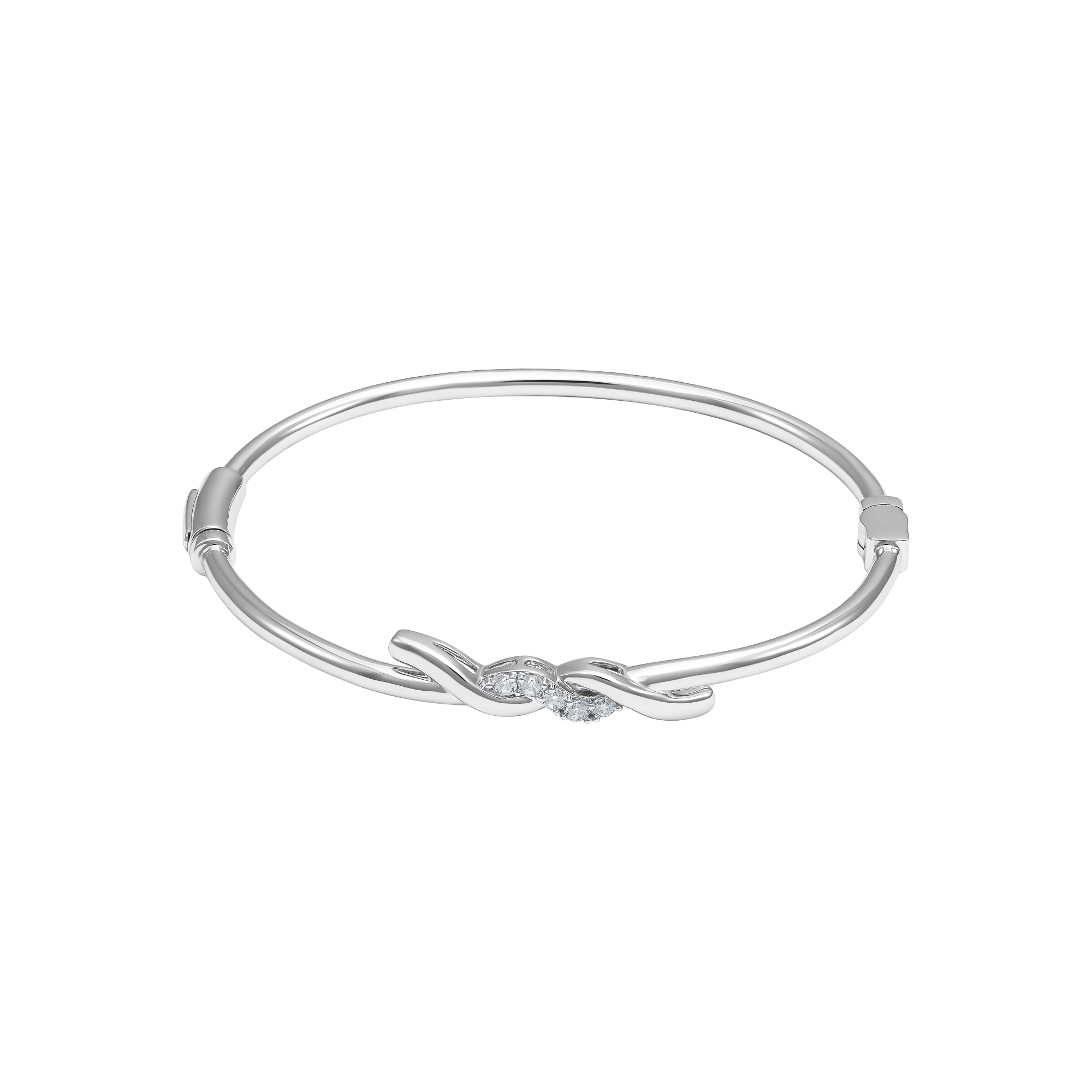 sp gvxm00w000421 vong tay vang trang 10k dinh da ecz style by pnj 1