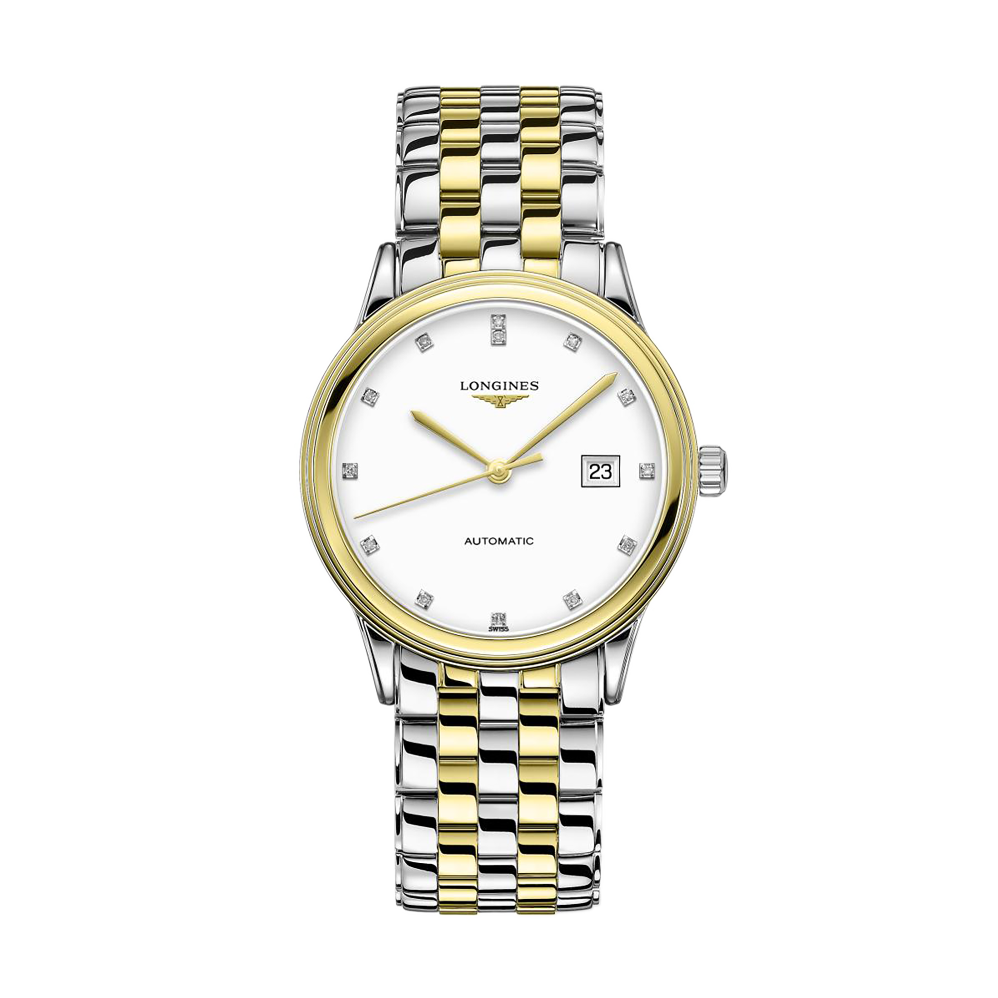 sp wmloawdds40.1193 dong ho longines flagship nam l4.984.3.27.7 day thep vang 18k 40 mm 1