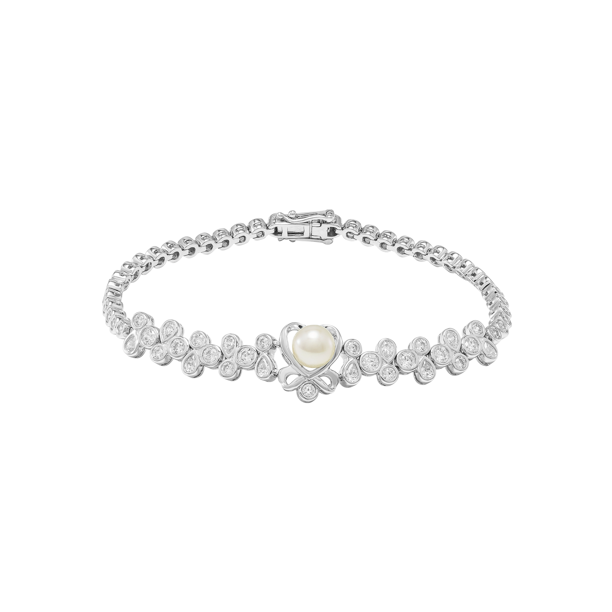 sp glpfxmw000078 lac tay cươi vang 10k dinh ngoc trai freshwater pnj 10