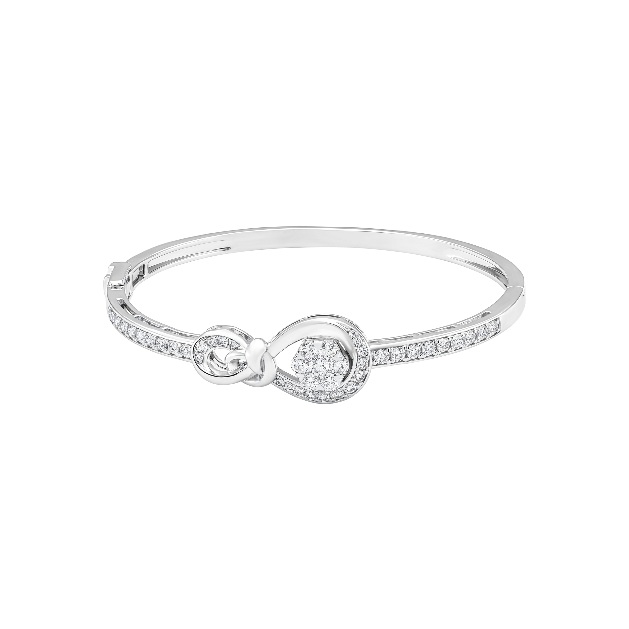 sp gvddddw001149 vong tay kim cuong vang trang 14k pnj family infinity 1