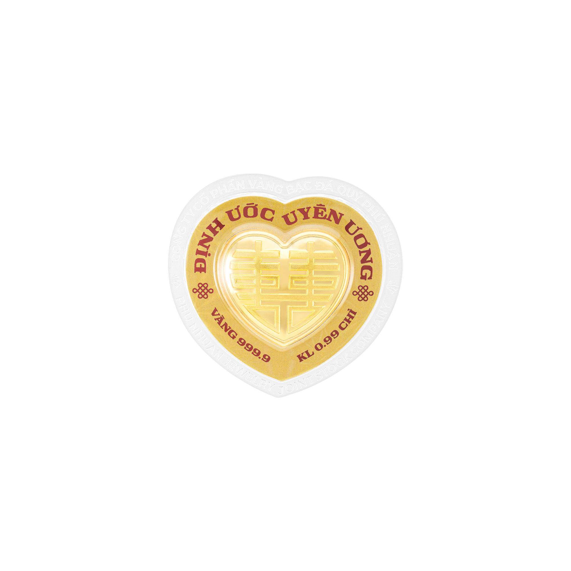 sp gz0000y001240 dong vang mung cuoi chu hy vang 24k pnjart dinh uoc uyen uong ~0.99 chi 1