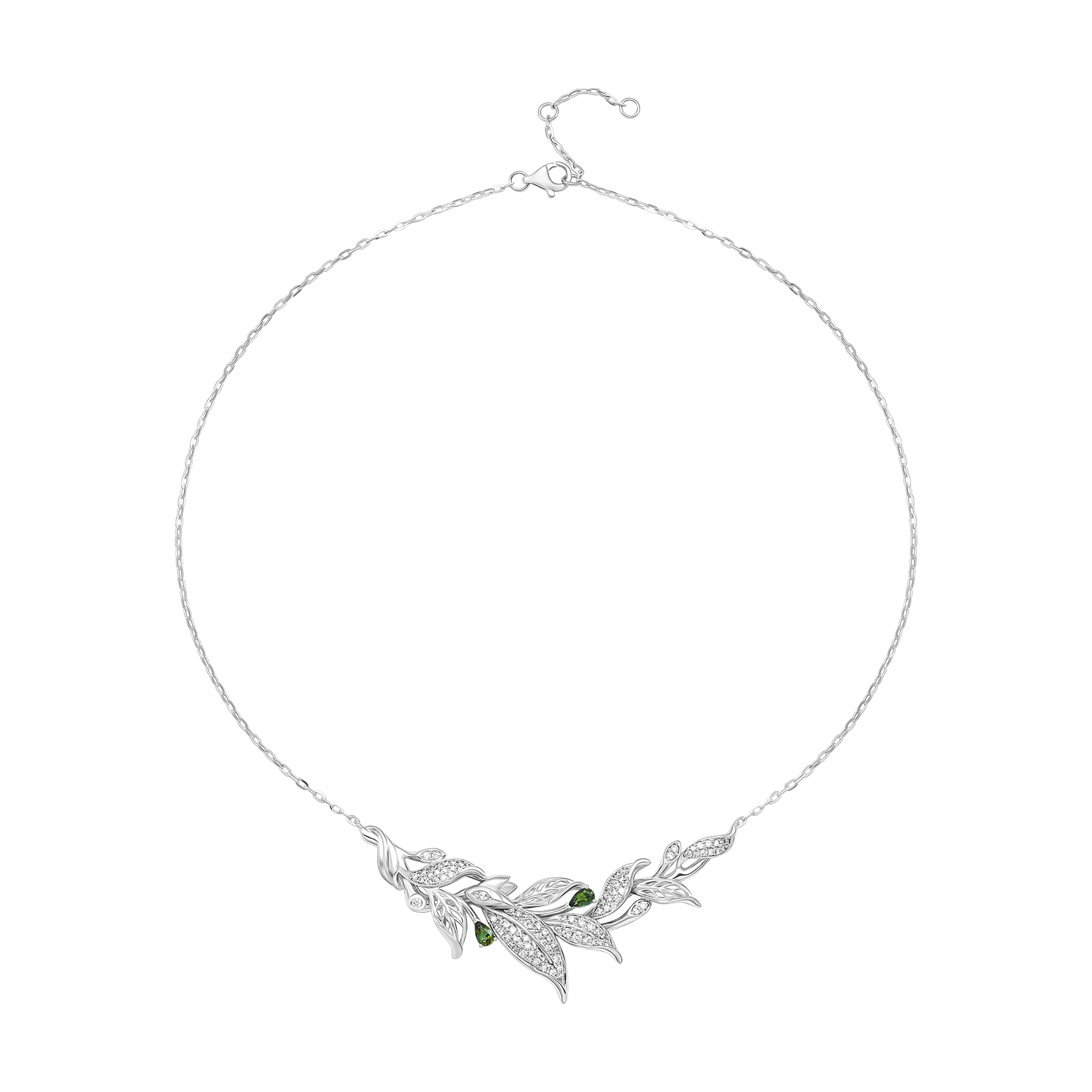 sp gcddmxw000009 day co kim cuong vang trang 14k pnj la ngoc canh vang 1