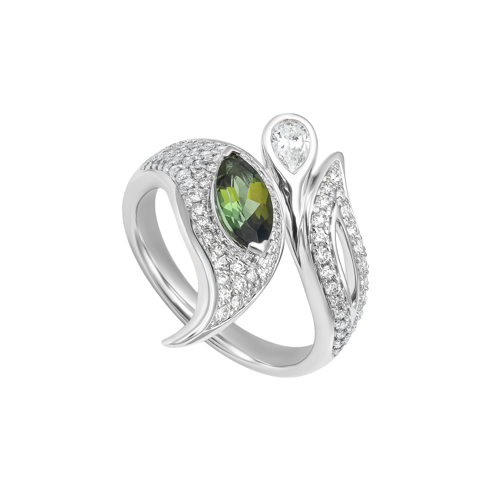 sp gnddmxw000014 nhan kim cuong vang trang 14k pnj la ngoc canh vang 1