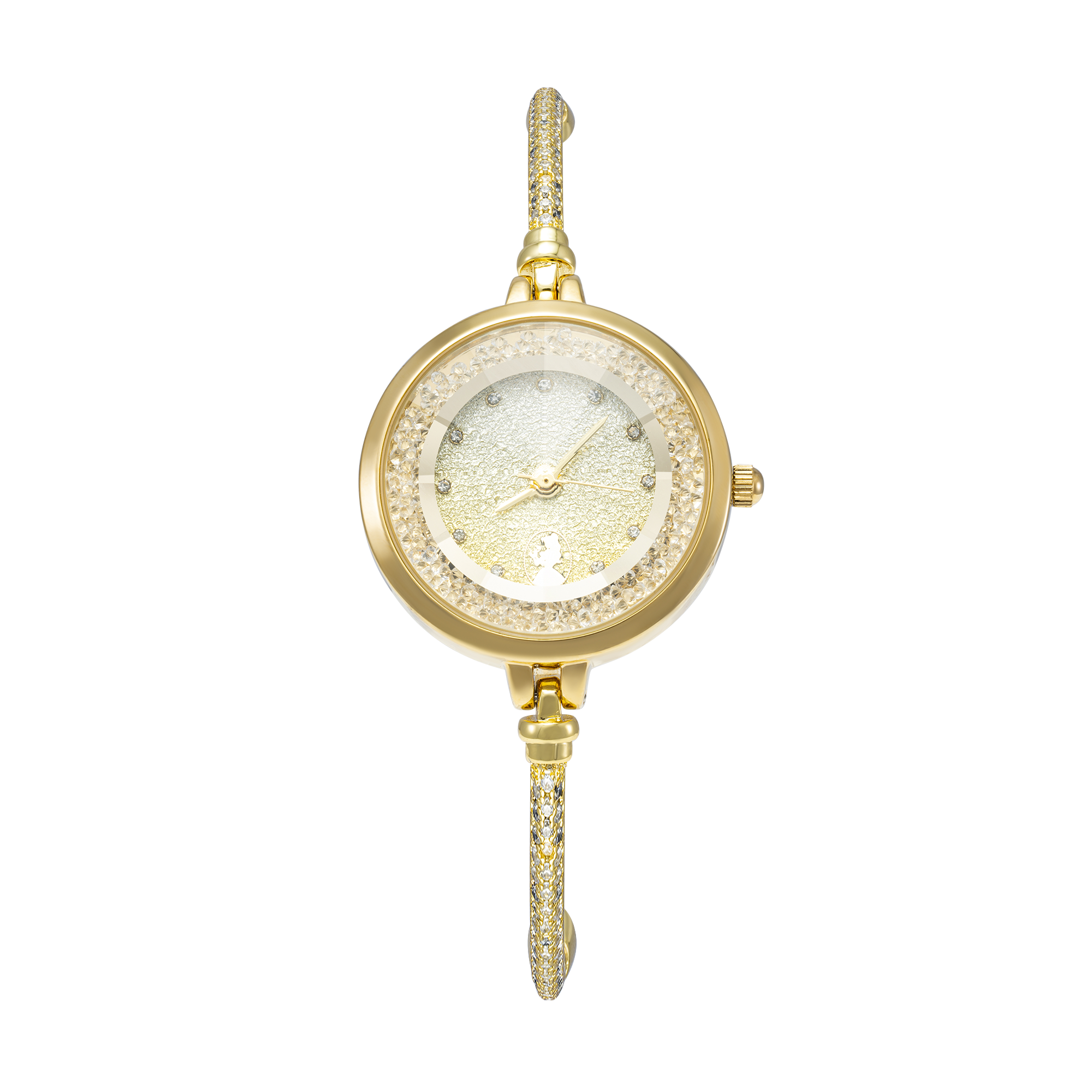 Đồng hồ Disney Watch Disney Fashion Nữ PR-60001-YG Dây Alloy (hợp kim xi). 30 MM