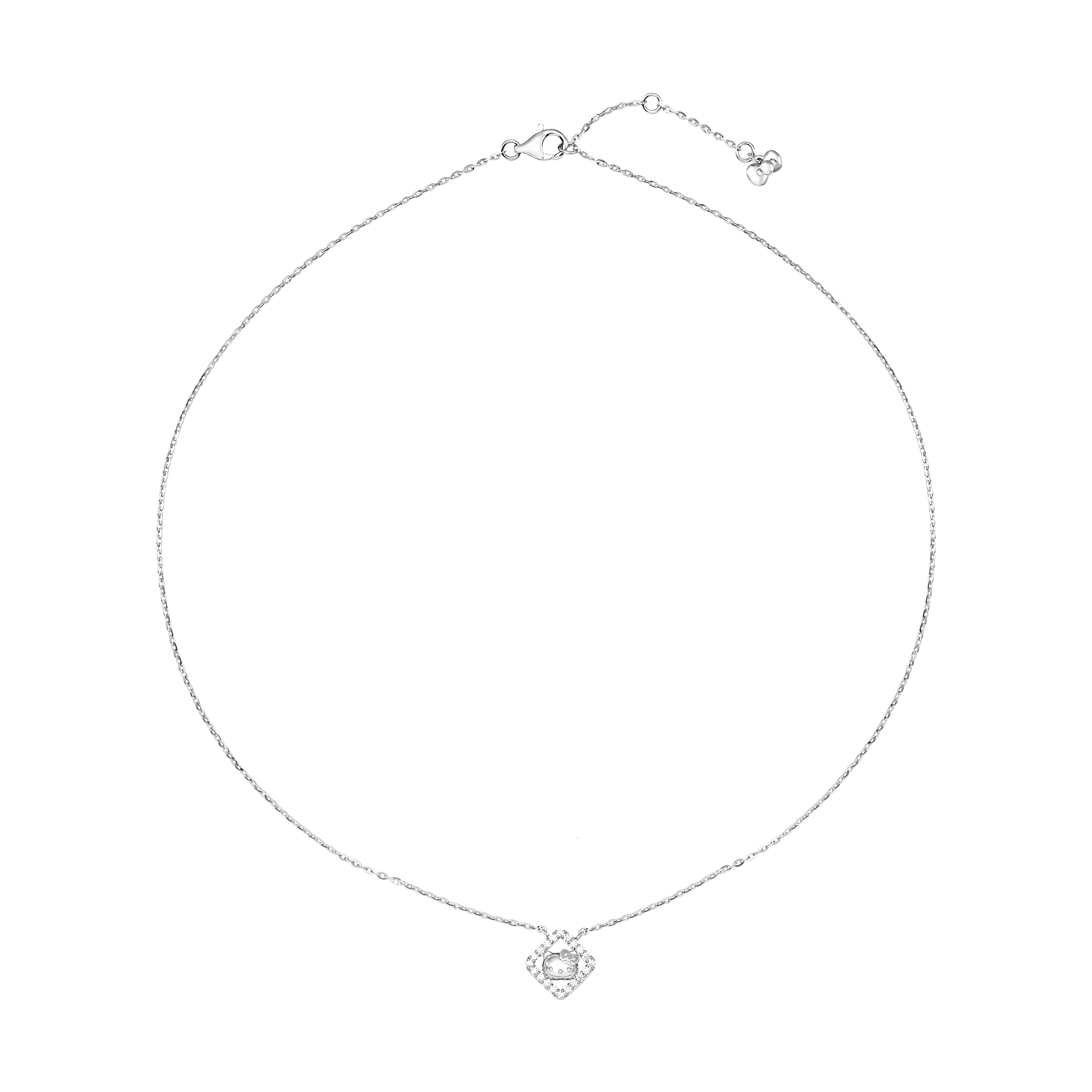 sp gcxm00w000261 day co vang trang 10k dinh da ecz pnj hello kitty 1