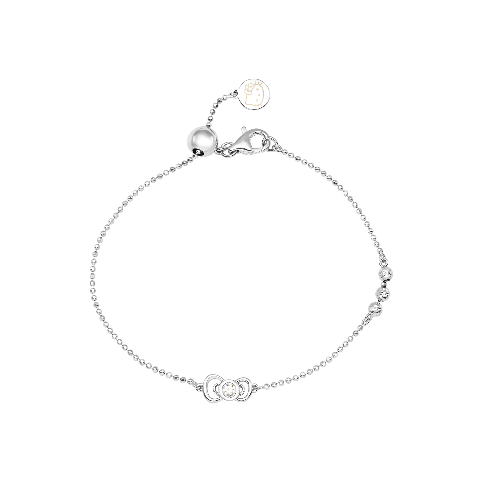 sp glxm00w000495 lac tay vang trang 10k dinh da ecz pnj hello kitty 1