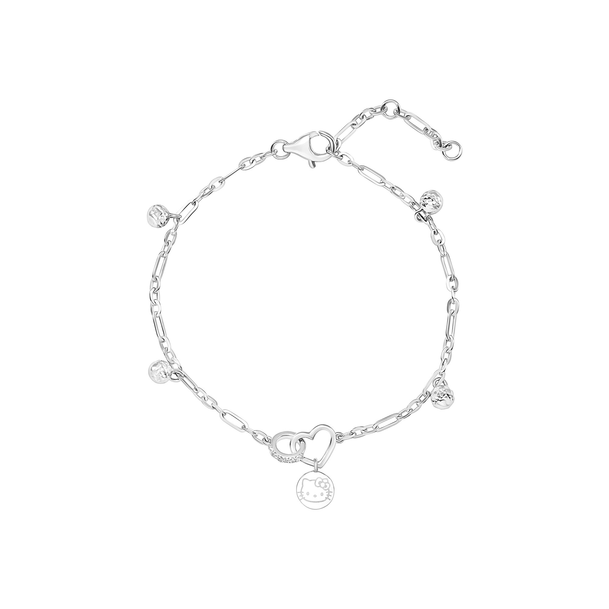 sp glxm00w000496 lac tay vang trang 10k dinh da ecz pnj hello kitty 1