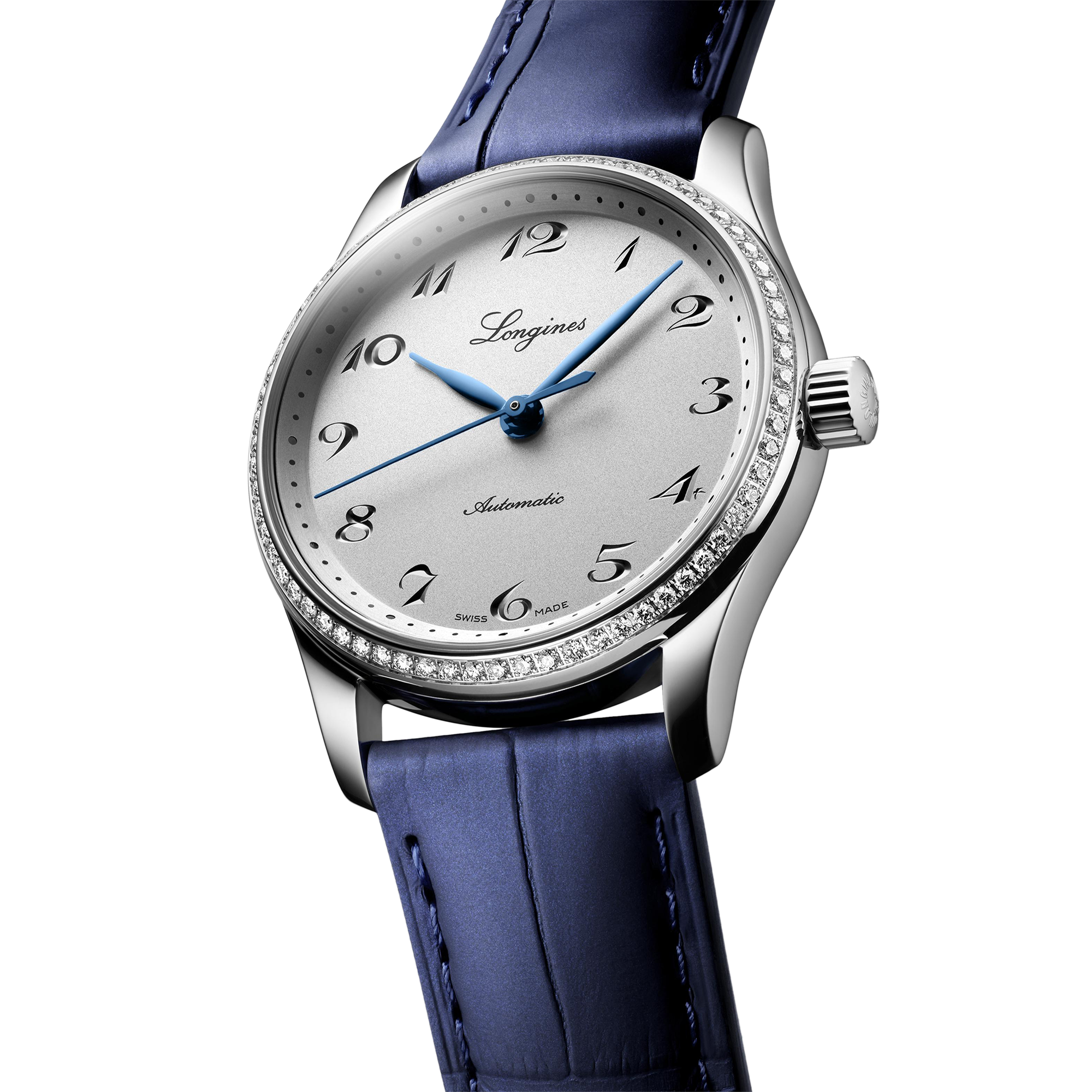 Đồng hồ Longines Longines Master Collection Nữ L2.357.0.73.2 Dây da tổng hợp. 34 MM Đồng hồ Longines Longines Master Collection Nữ L2.357.0.73.2 Dây da tổng hợp. 34 MM