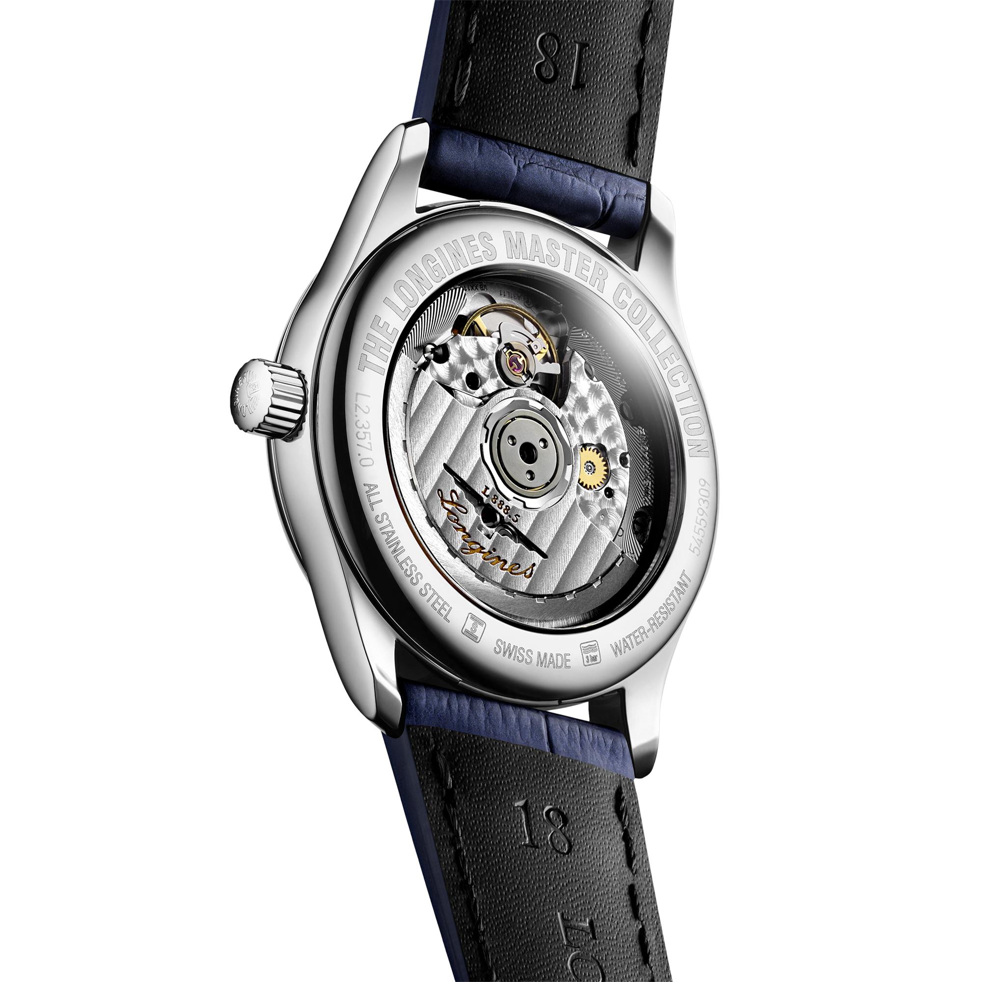 Đồng hồ Longines Longines Master Collection Nữ L2.357.0.73.2 Dây da tổng hợp. 34 MM Đồng hồ Longines Longines Master Collection Nữ L2.357.0.73.2 Dây da tổng hợp. 34 MM