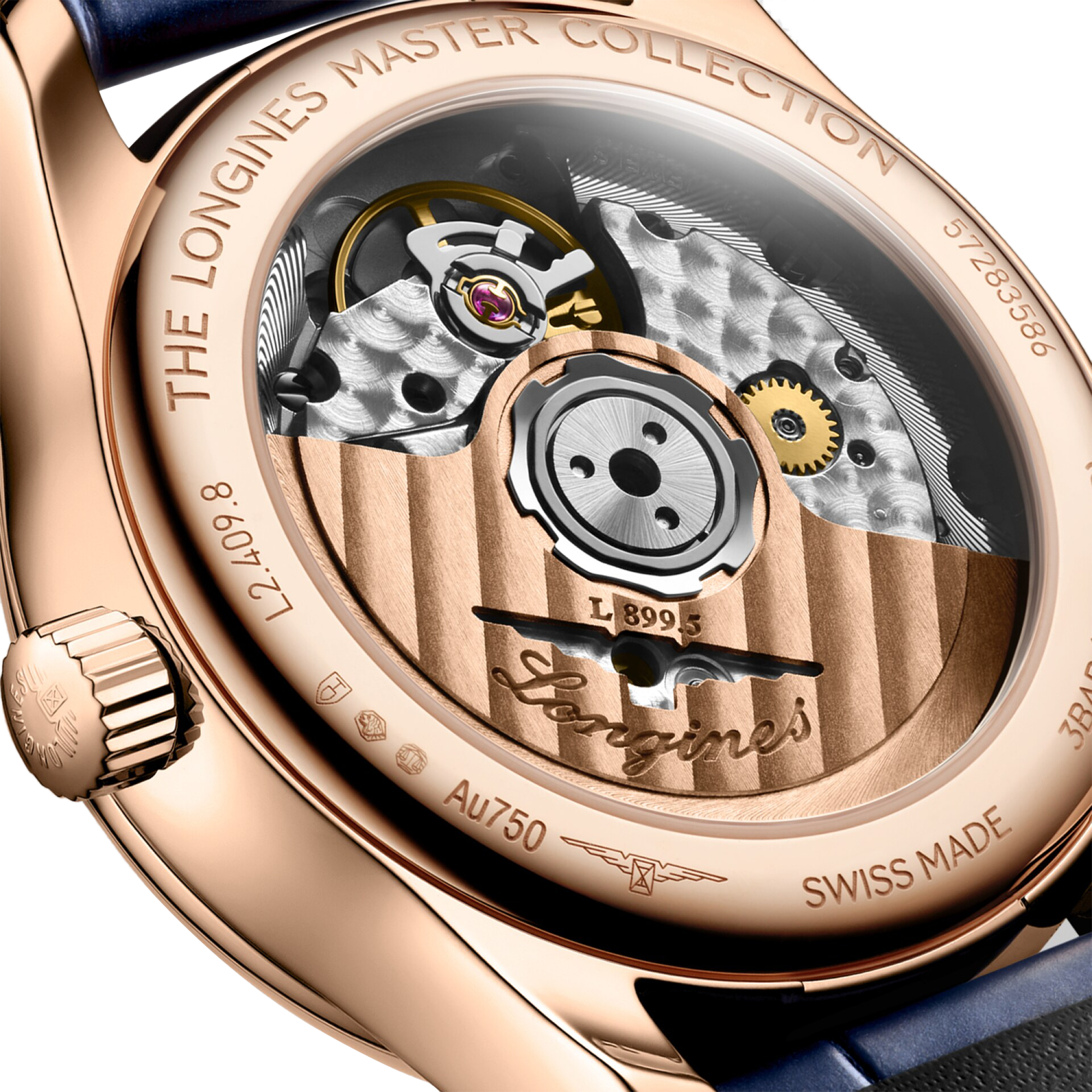 Đồng hồ Longines Longines Master Collection Nữ L2.409.8.87.2 Dây da tổng hợp. 34 MM Đồng hồ Longines Longines Master Collection Nữ L2.409.8.87.2 Dây da tổng hợp. 34 MM