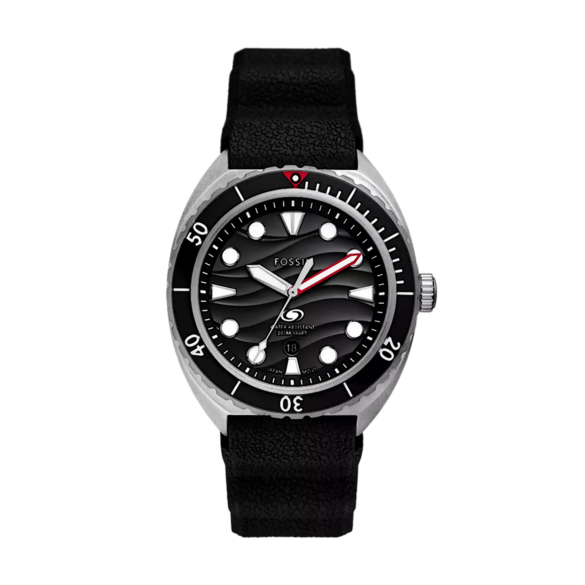 sp wmfoqf00p42.0560 dong ho fossil nam fs6062 day cao su tong hop. 42 mm 1