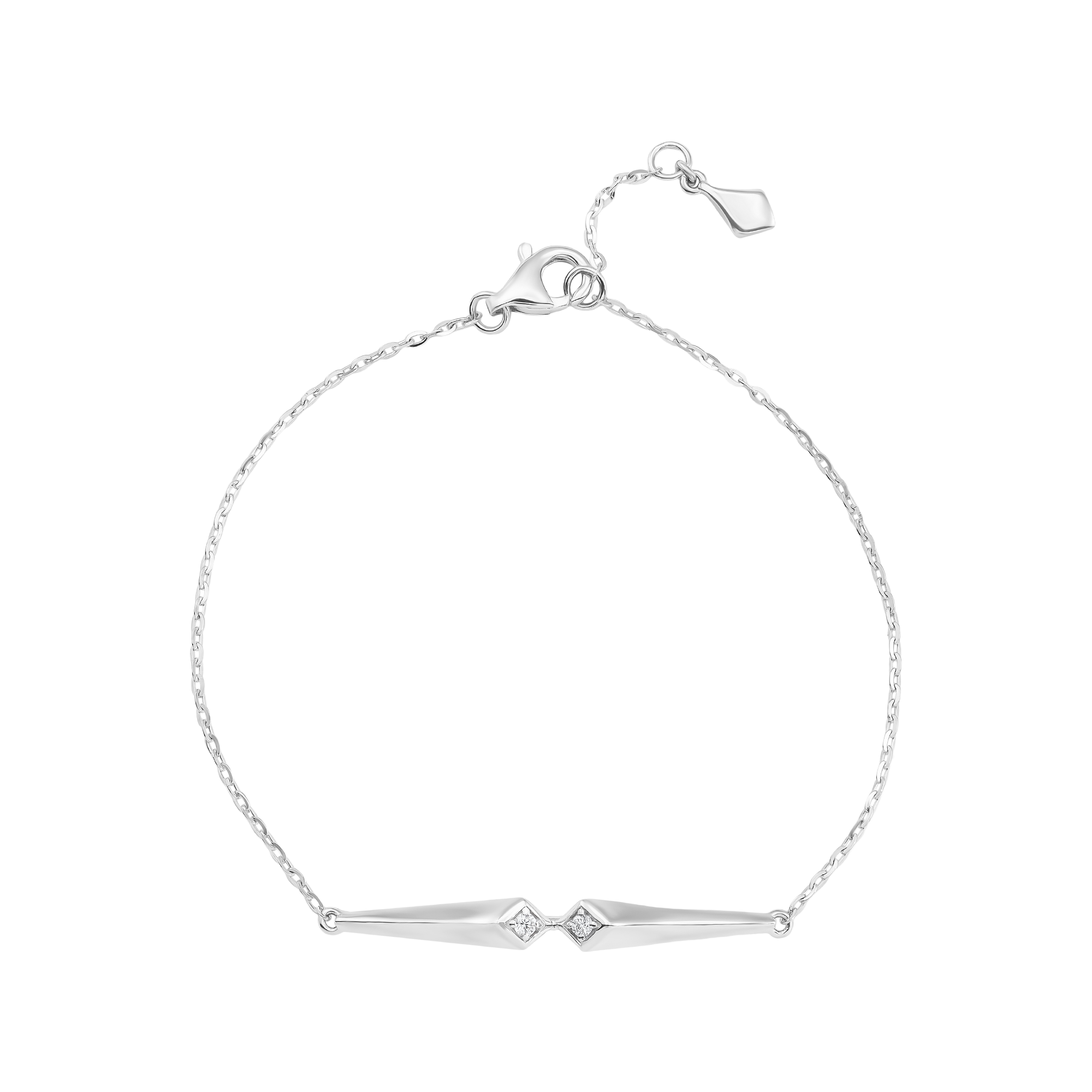 sp gldd00w000618 lac tay kim cuong vang trang 14k pnj my first diamond 1