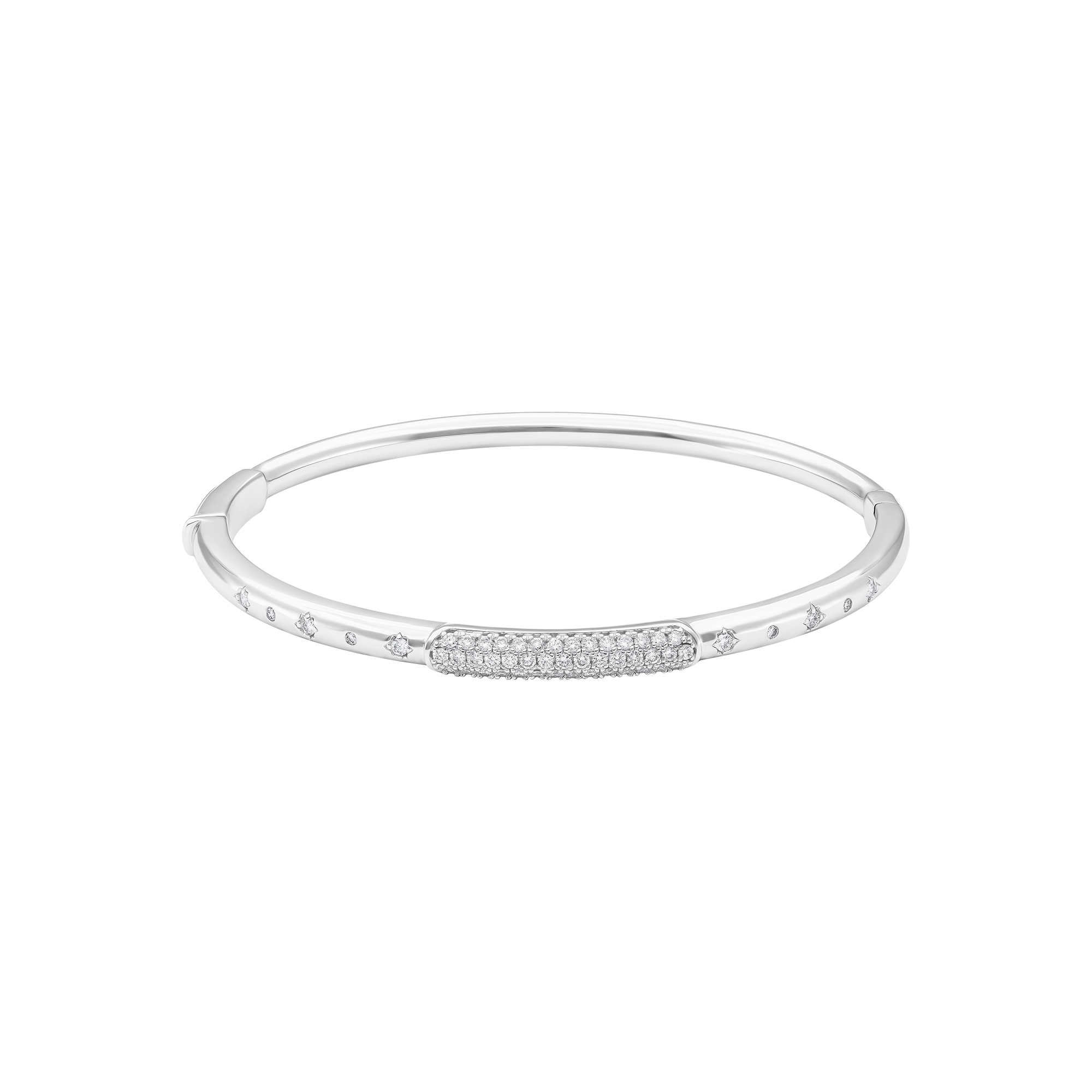 sp gvddddw001237 vong tay kim cuong vang trang 14k disney pnj the shining princess 1