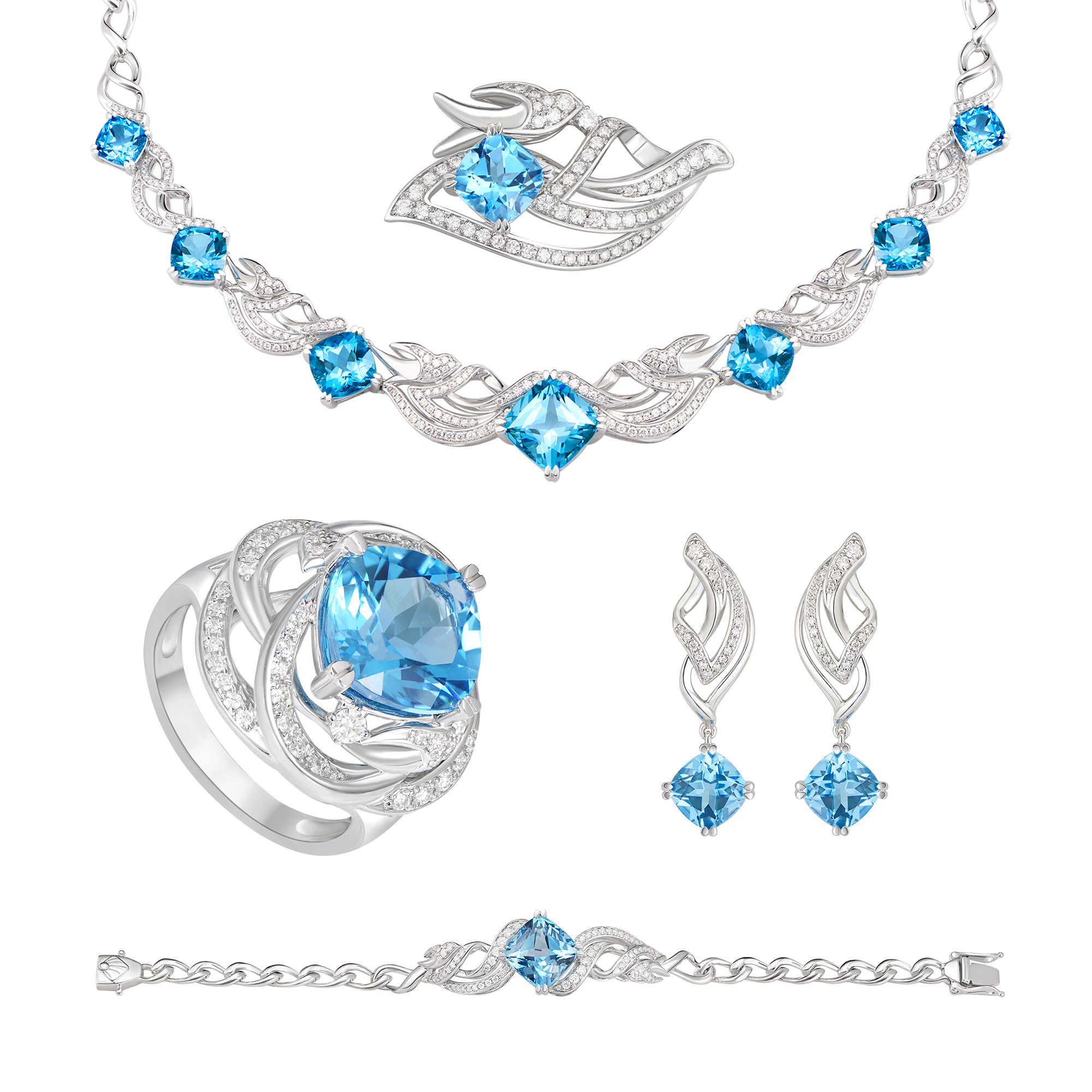 sp gbtpddw000040 gctpmxw000040 grtpddw000002 gltpddw000006 gntpddw000079 bo trang suc vang trang 14k dinh da topaz pnj masterpiece 1