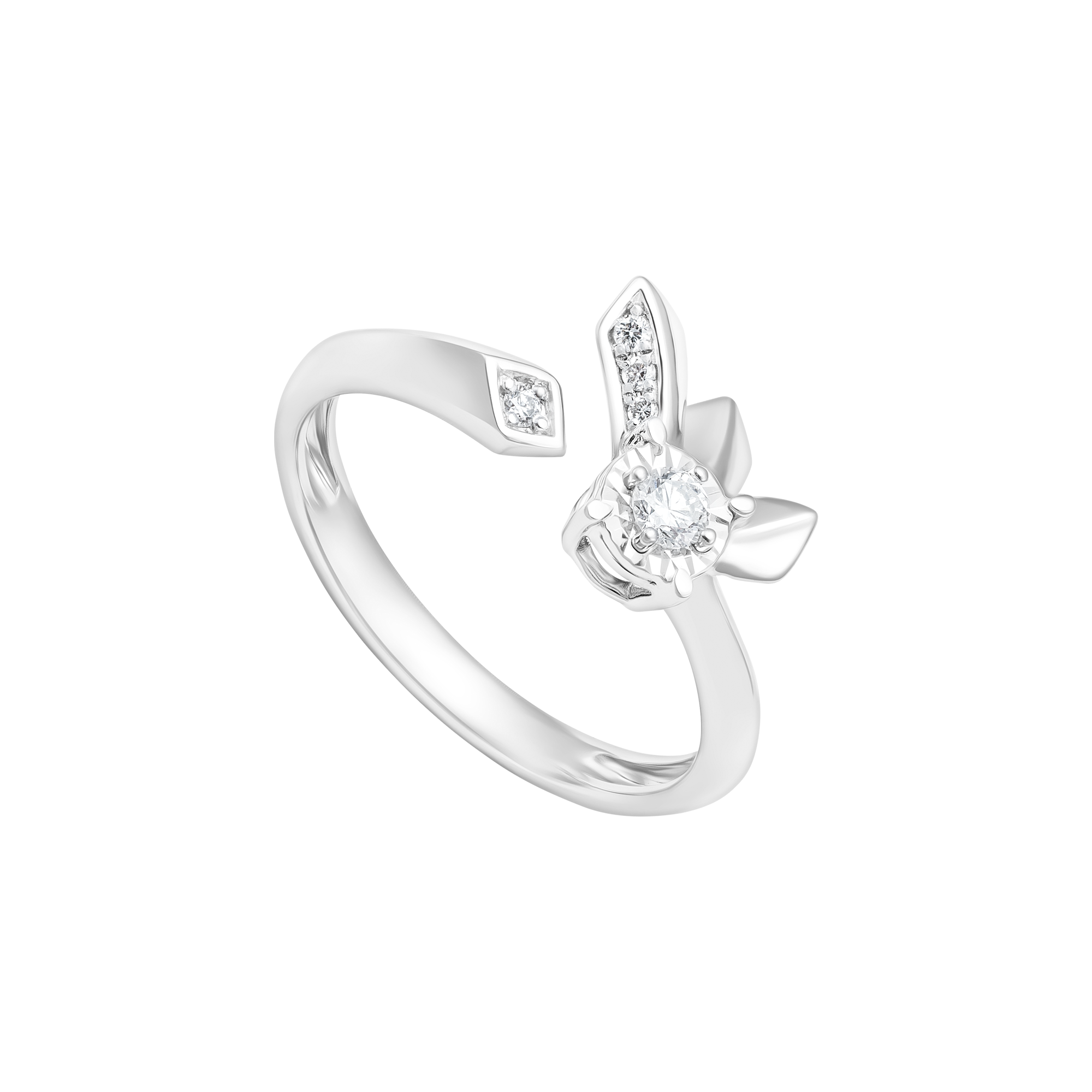 sp gnddddw015420 nhan kim cuong vang trang 14k pnj my first diamond 1