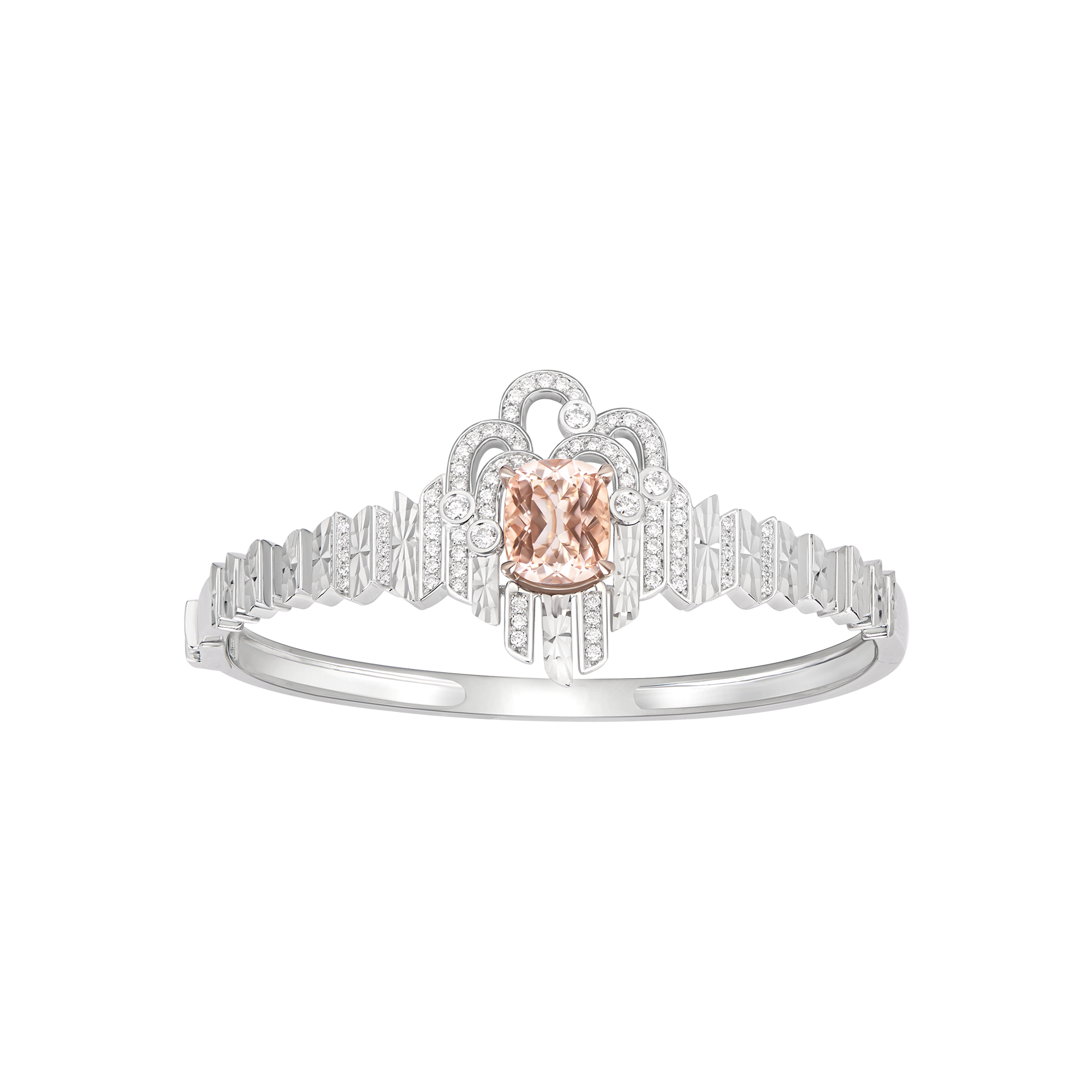 sp gvmgddh000001 vong tay vang 14k dinh da morganite pnj masterpiece 01