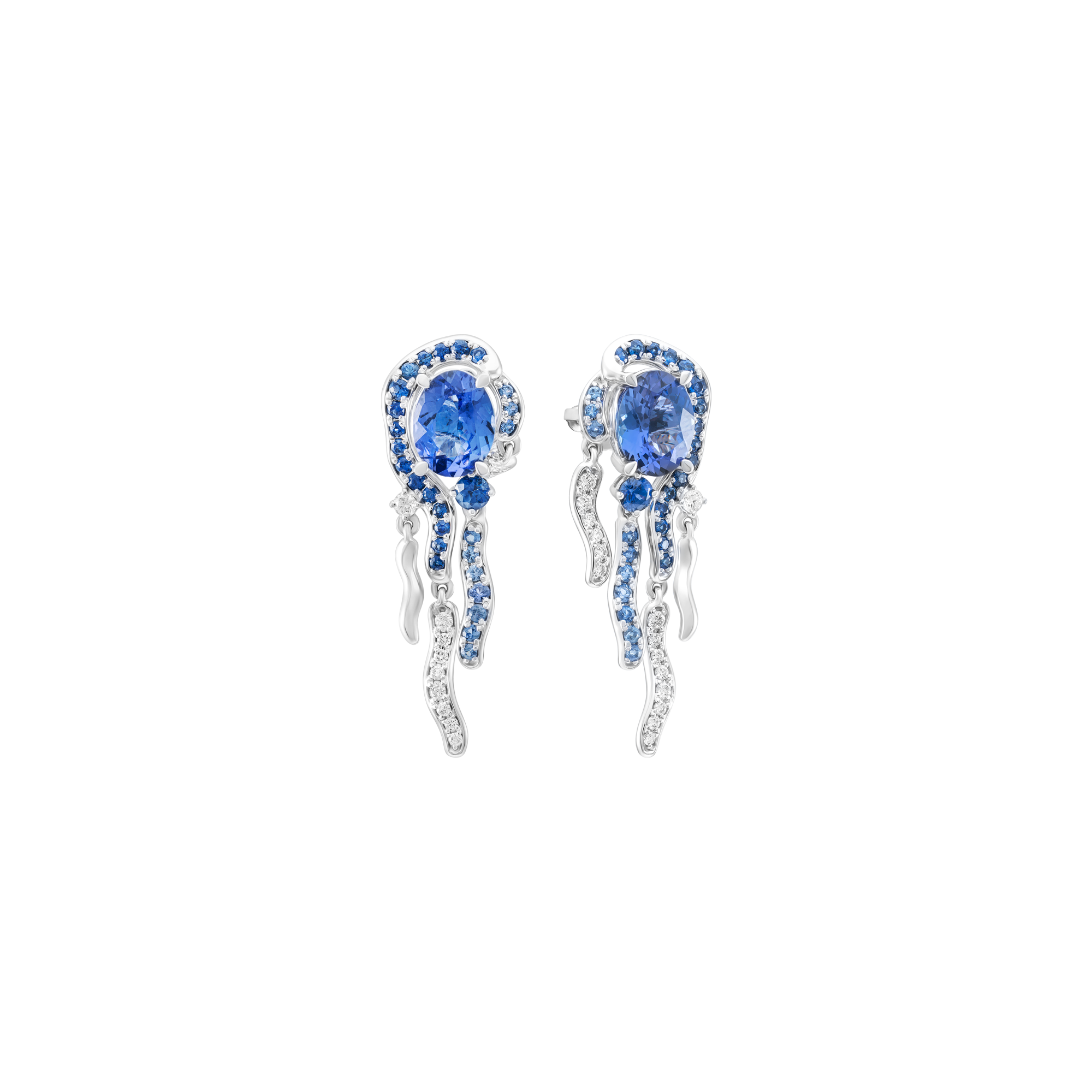 sp gbtzmxw000005 bong tai vang trang 14k dinh da tanzanite pnj masterpiece 10