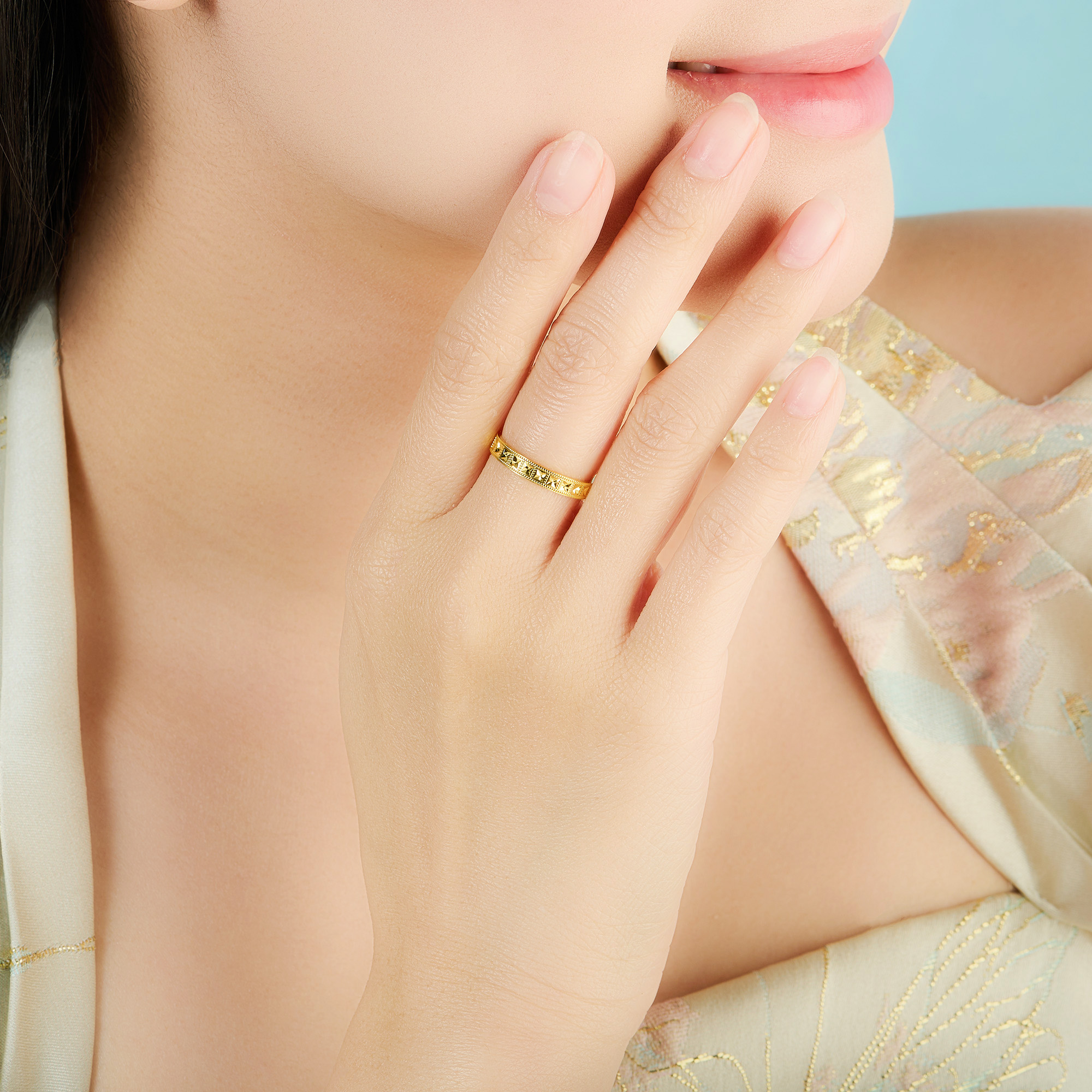 Nhẫn vàng 58,5% (14k) pnj 0000y004057