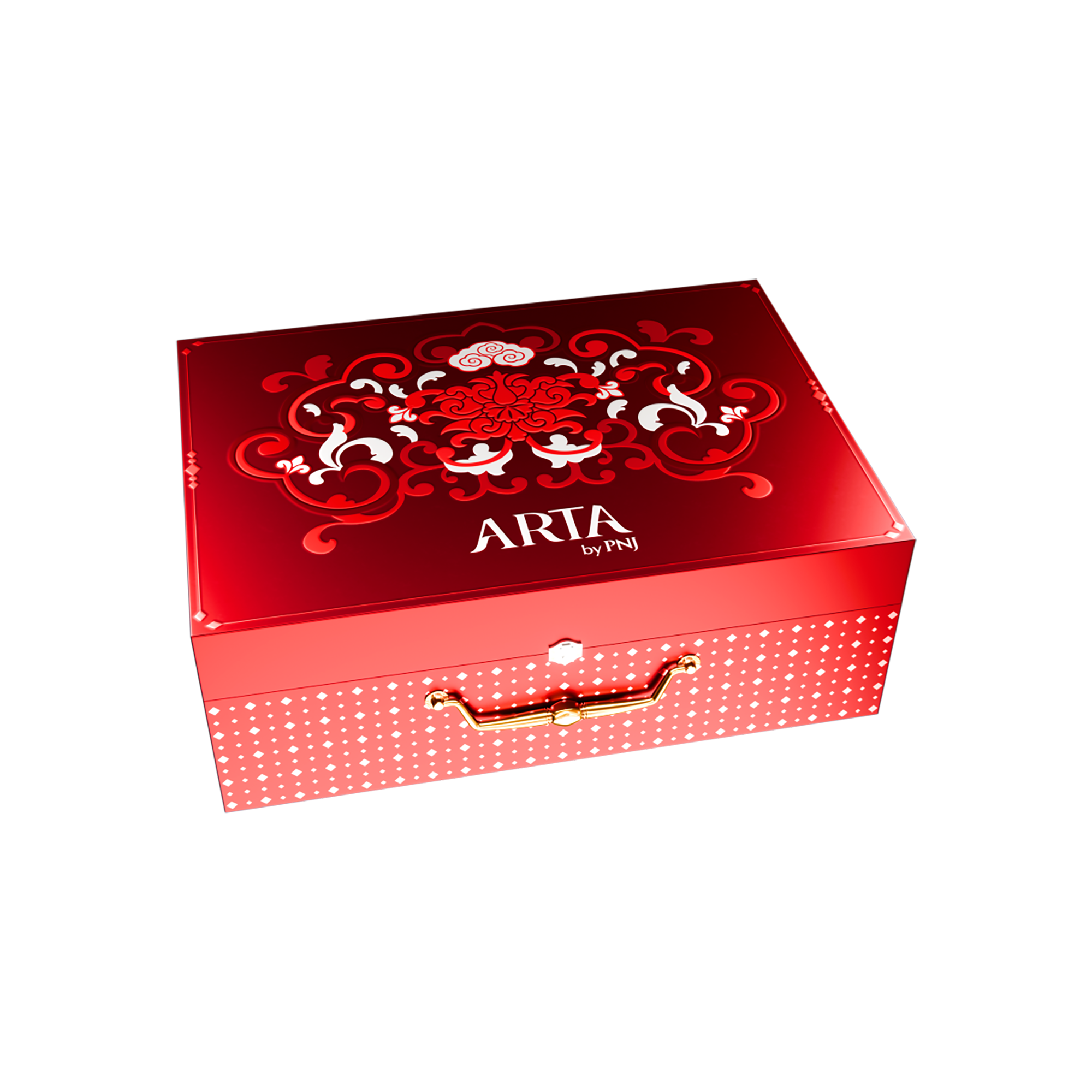 Bộ ấm bạc Bát Mã Hưng Phong ARTA by PNJ WO00W060000 Bộ ấm bạc Bát Mã Hưng Phong ARTA by PNJ WO00W060000