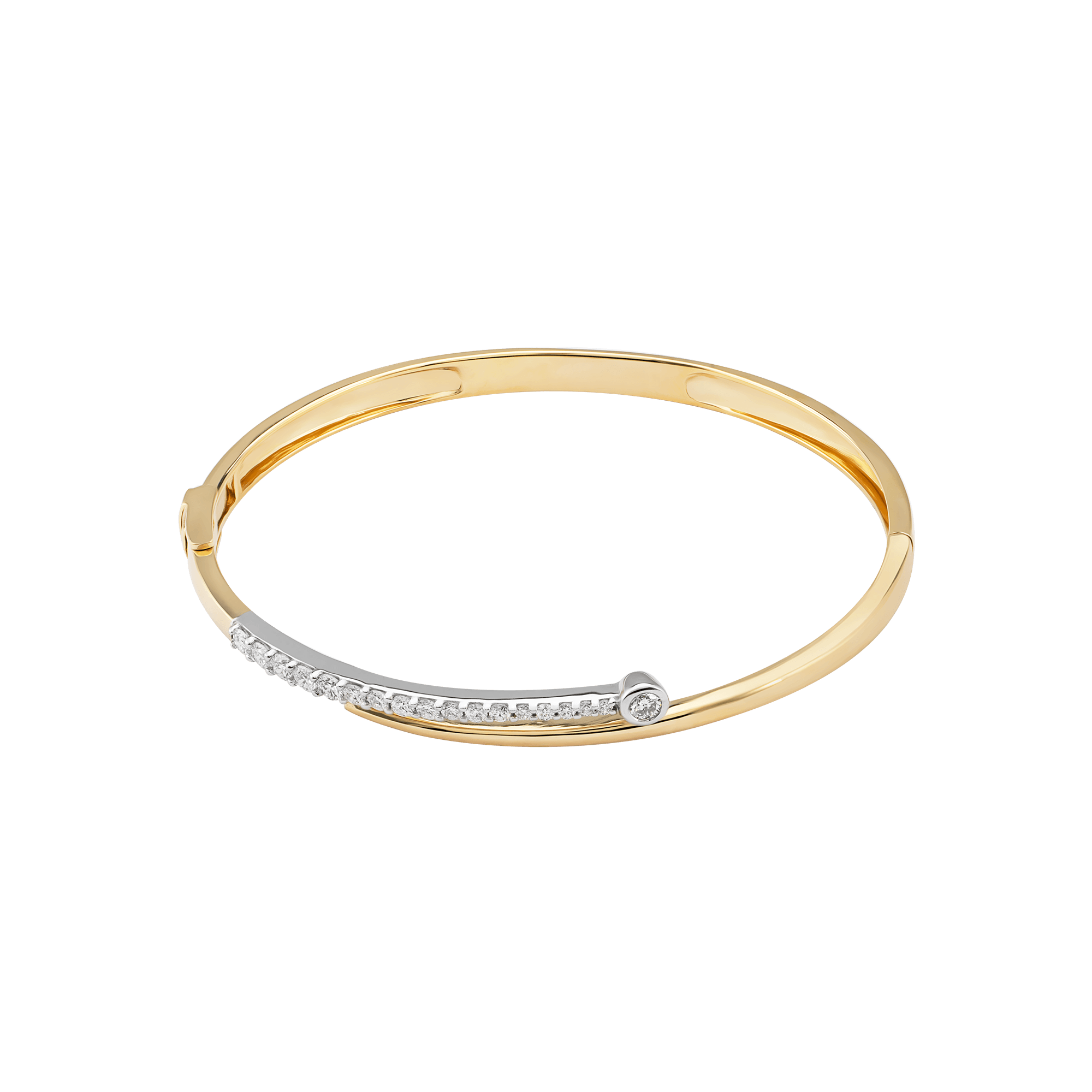 sp gvddddc000001 vong tay kim cuong vang trang 14k pnj 1