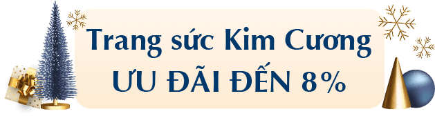Trang sức kim cương ưu đãi đến 8%