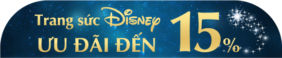 Trang sức Disney - Ưu đãi đến 15%