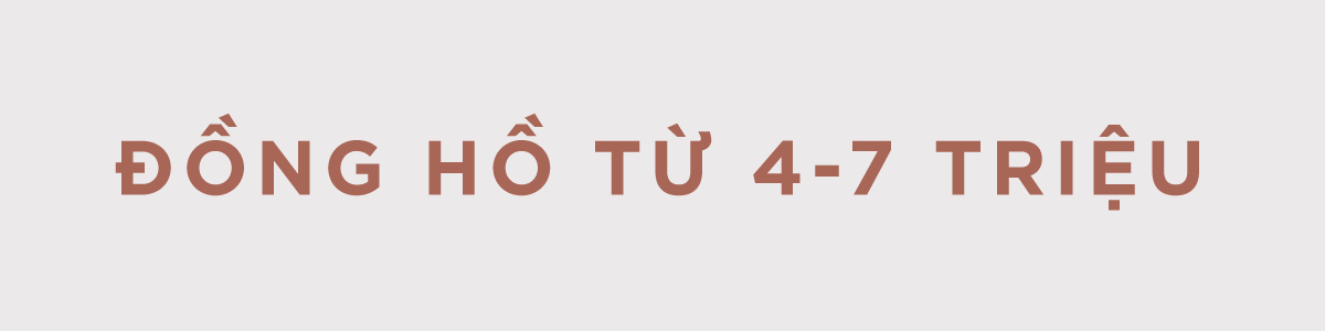 Đồng hồ từ 4-7tr
