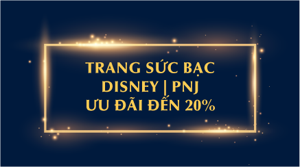 Trang sức Bạc Disney | PNJ - Ưu đãi đến 20% 